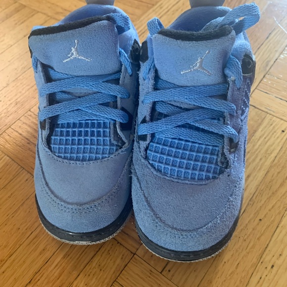 Jordan 4 Retro (TD) University Blue 8C - Picture 5 of 6